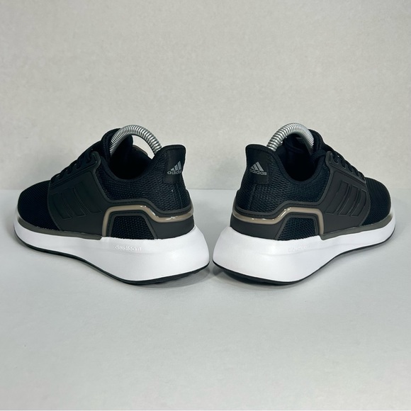 Adidas EQ19 Cloud Foam Comfort Black/ White Athletic Running Shoes; Women’s Sz 6 - Picture 10 of 16